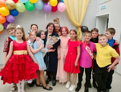 Выпускной вечер в 4 классе.